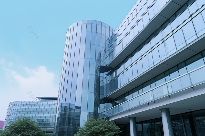 都市仰拍商务商业办公楼大厦玻璃幕墙现代化城市建筑摄影,高清,摄影图,摄影图片,图片大全,摄影图免费下载